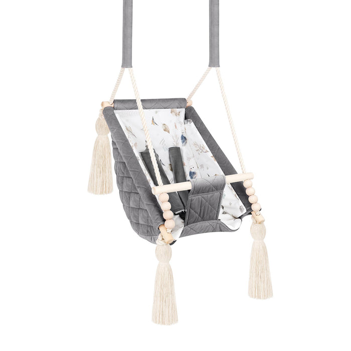 Babyschaukel 3in1 Dunkelgrau