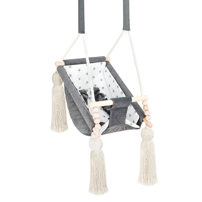 Babyschaukel 3in1 Dunkelgrau