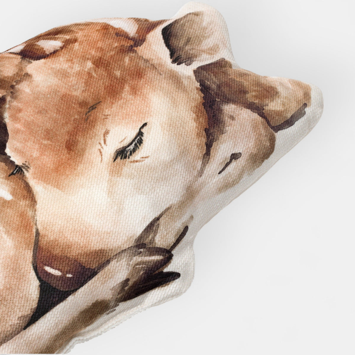 Cuscino decorativo per bambini Capriolo, dettaglio del motivo illustrato